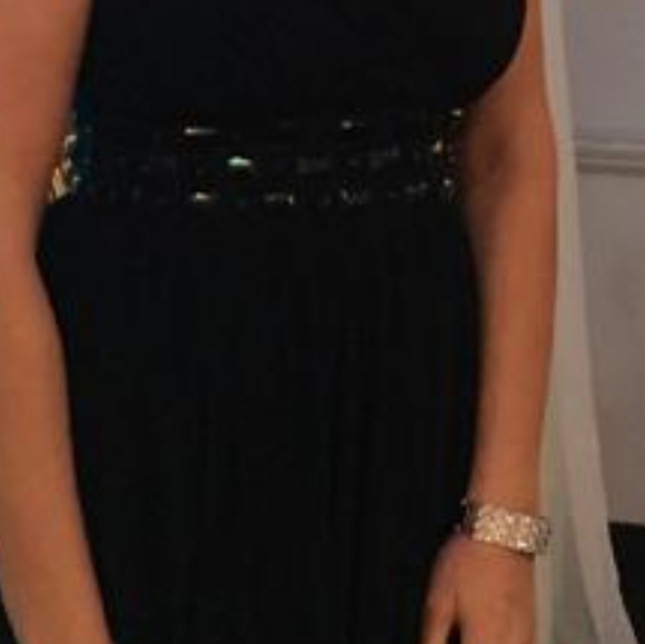 Prom or special occasion dress color block - Picture 3 of 8